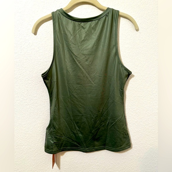 NWT SHEIN Tank Top Olive Bikini Body Heat Map Print - Picture 4 of 9